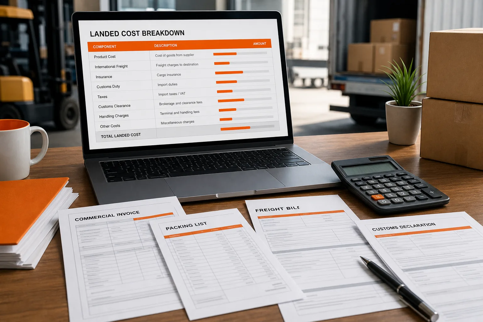 How to Calculate Landed Cost: Formula & Example cover image